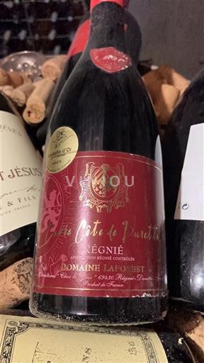 Beaujolais Régnié Domaine Lafforest La Côte de Purette Ikke årgangsbestemt