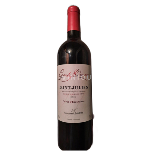 Vini Rouge sec Cuvée d'Exception Grand Moment 2021 Francia Bordeaux Saint-Julien AOC
