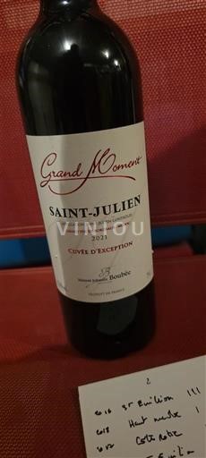 Bordeaux Saint-Julien Grand Moment d'Exception 2021