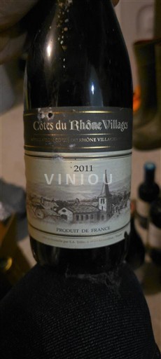 Thung lũng Rhône Côtes-du-rhône-villages Côtes du Rhône 2011