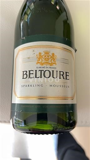 Vin Effervescent Blanc brut Beltoure Non millésimé France Alsace Vin de France