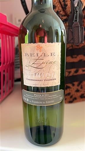 Languedoc y Rosellón País de Oc Vignerons du Schistes Belle Épine 2011