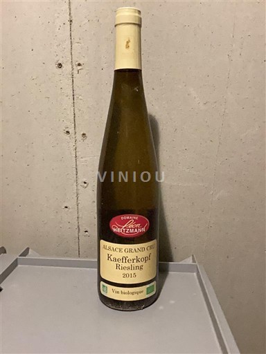 Elsass Riesling Grand Cru Domaine Leon Heiztmann Kaefferkof 2015