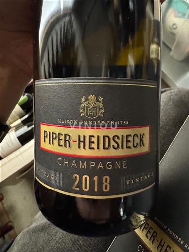 Champagne Piper-Heidsieck Vintage 2018