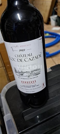 Bordeaux Château Roc de Cazade 2022