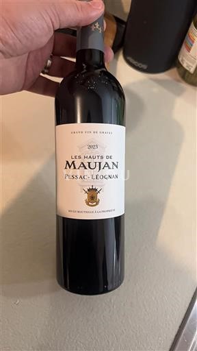 Bordeaux Pessac-Léognan Les Hauts de Maujan 2023