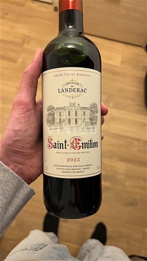 Bordéus Saint-Émilion Château Landerac 2023