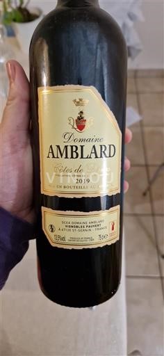 Bordeaux Côtes-de-Bordeaux Domaine Amblard 2019