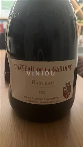 Rhônen laakso Rasteau Château La Gardine 2022