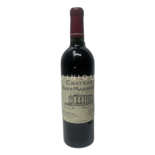Bordéus Saint-Estèphe Chateau Haut-Marbuzet 2000