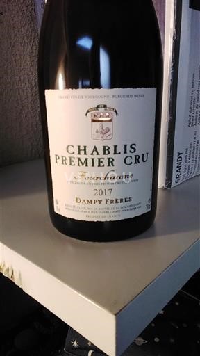 Borgonha Chablis Premier Cru Dampt Frères Fourchaume 2017