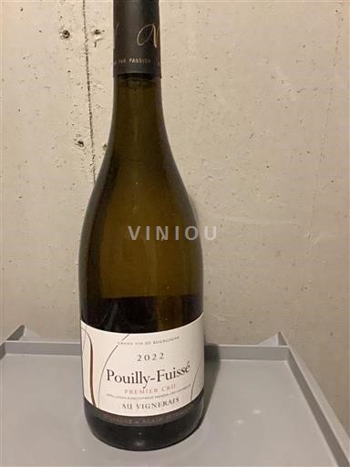 Burgundi Pouilly-fuissé Premier Cru Au Vignerais 2022