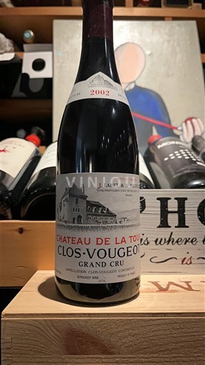 Borgonha Clos-de-Vougeot Grand Cru Château La Tour 2002