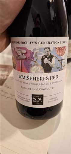 Thung lũng Rhône M. Chapoutier Hemispheres Red 2022