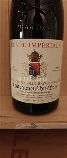 Rhônen laakso Châteauneuf-du-Pape Domaine Usseglio Raymond & Fils Impériale 2022