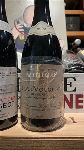 Burgund Clos-de-Vougeot Grand Cru Domaine Forey Père et Fils 2002