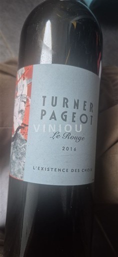 Languedoc-Roussillon Côtes de Thongue Turner Pageot Le Rouge 2016