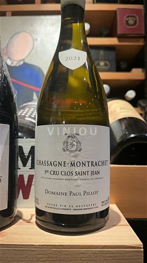 Borgoña Chassagne-Montrachet Premier Cru Domaine Paul Pillot 1er Cru Clos Saint Jean 2021