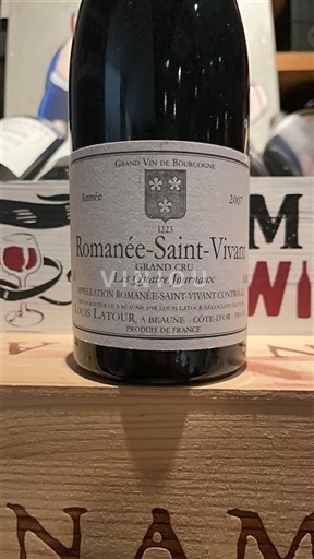 Borgogna Romanée-saint-vivant Grand Cru Louis Latour Les Quatre Journaux 2007