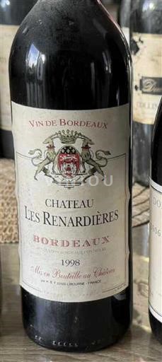 Bordeaux Château Les Renardières 1998
