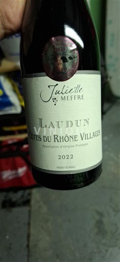 Thung lũng Rhône Không được chỉ định Juliette Meffre 2022