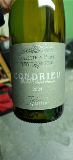 Thung lũng Rhône Condrieu Julien Meffre Collection Privée 2021