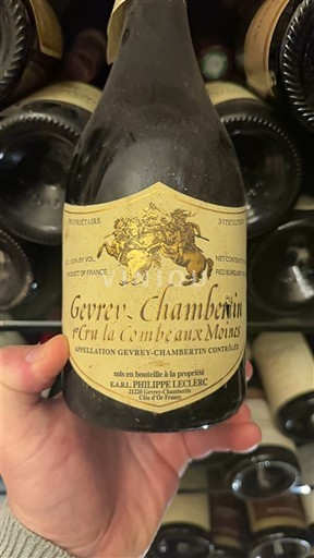 Bourgogne Gevrey-chambertin Premier Cru EARL Philippe Leclerc 1er Cru La Combe aux Moines 2003