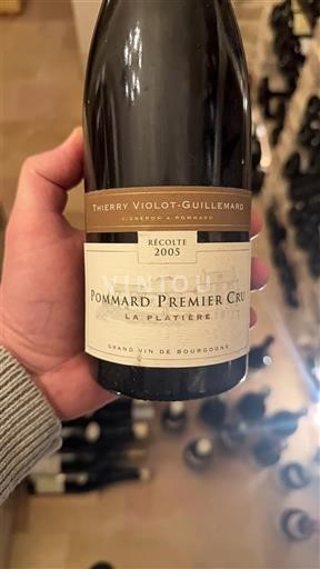 Borgoña Pommard Premier Cru Thierry Violot-Guillemard La Platière 2005
