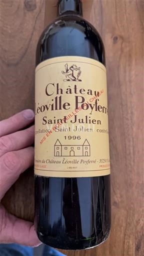 Bordeaux Saint-Julien Château Léoville Poyferré 1996