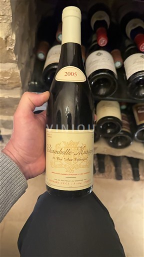 Borgoña Chambolle-Musigny Premier Cru Domaine Leymaire Aux échanges 2005