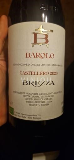Piemonte Barolo Brezza Castellero 2020