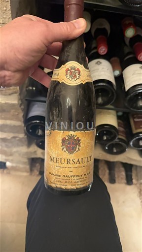 Bourgogne Meursault Domaine Gauffroy 1990