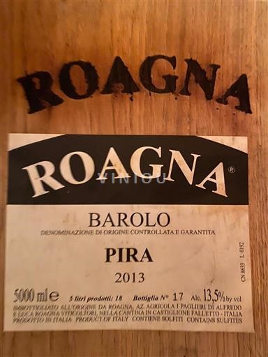 Piemonte Barolo Roagna Pira 2013