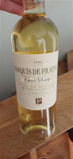 Burdeos Côtes-de-bourg Marquis de Prayne Prestige 2021
