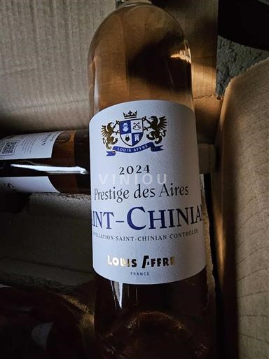 Languedoc Saint-Chinian Louis Affre Prestige des Aires 2024