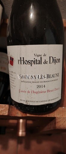 Burgundy Savigny-lès-Beaune Vigne de l'Hospital de Dijon de l'Ingénieur Henri Ducis 2014