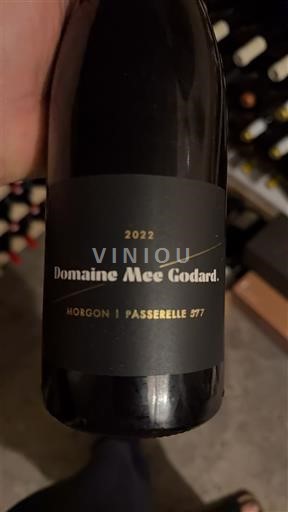 Beaujolais Morgon Domaine Mee Godard Passerelle 577 2022