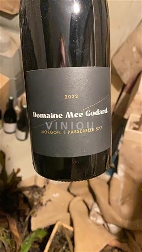 Beaujolais Morgon Domaine Mee Godard Passerelle 577 2022