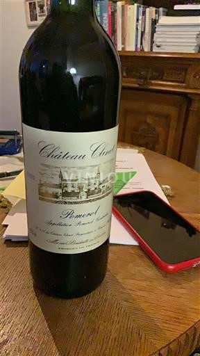 Bordeaux Pomerol Château Clinet 2019