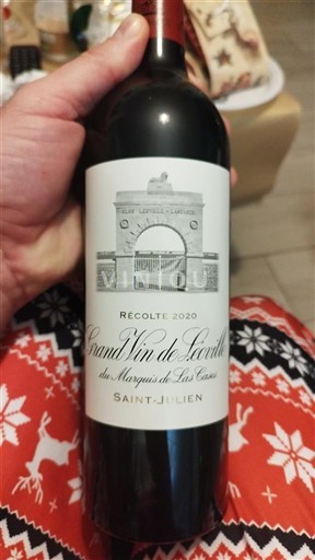 Bordeaux Saint-Julien Grand Cru Château Léoville-Las Cases Grand Vin de Léoville du Marquis de Las Cases 2020