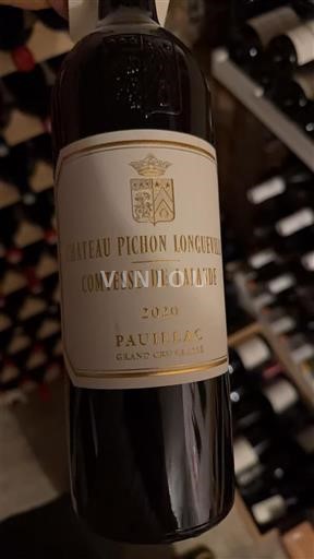 Bordeaux Pauillac Grand Cru Château Pichon Longueville Comtesse de Lalande 2020