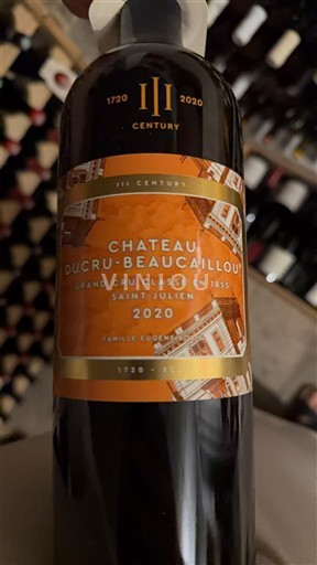 Bordeaux Saint-Julien Grand Cru Château Ducru-Beaucaillou 2020