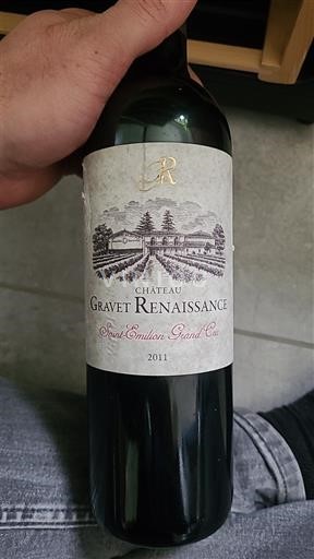 Bordeaux Saint-Émilion Grand Cru Grand Cru Château Gravet Renaissance 2011