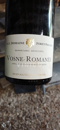 Burgund Vosne-Romanée Domaine Forey Père & Fils 2015