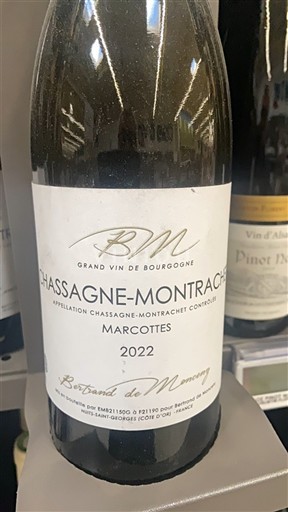 Bourgondië Chassagne-Montrachet Bertrand de Mamecy Marcottes 2022