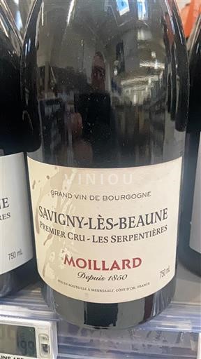 Burgundy Savigny-lès-Beaune Premier Cru Moillard Premier Cru - Les Serpentières Non-Vintage