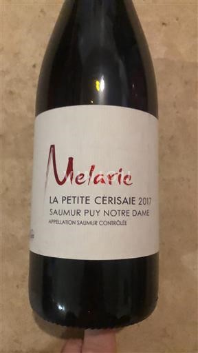 Thung lũng sông Loire Saumur Puy-Notre-Dame Domaine Mélaric La Petite Cerisaie 2017