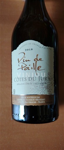 Jura Côtes-du-Jura André et Mireille Tissot Vin de Paille 2018