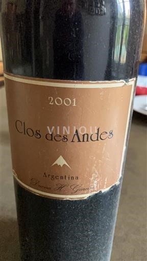 Mendoza Clos des Andes 2001