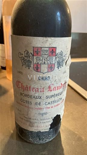 Bordeaux Unspecified Château Landat 1992